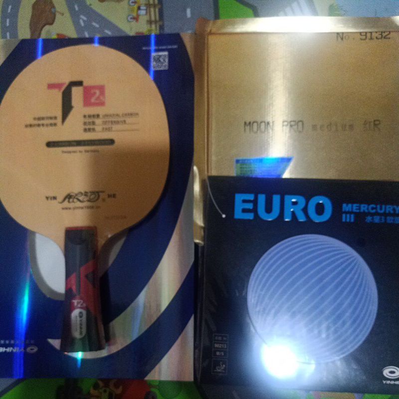 BET RAKITAN BLADE YINHE T2S RUBER YINHE MOON PRO DAN MARCURY 3
