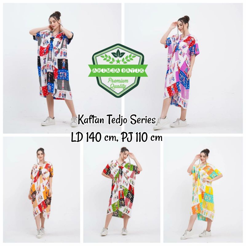 KAFTAN TEDJO SERIES PREMIUM DASTER Jumbo Kekinian Modern Mewah Dipakai Harian Santai
