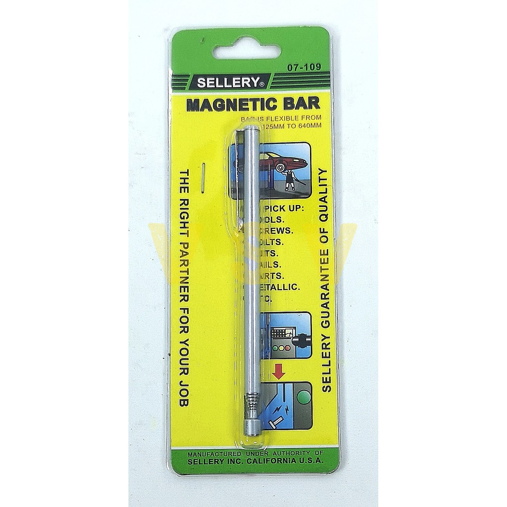 SELLERY Magnetic bar / Magnetic pickup tool / telescopic pickup tool