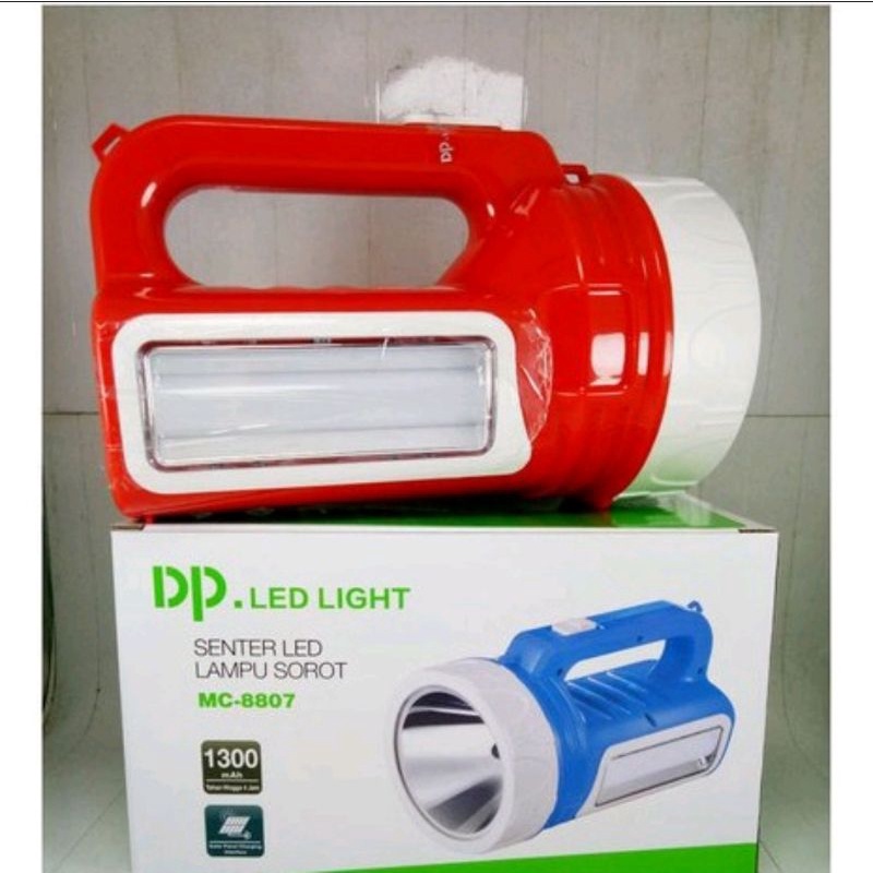 Senter + Emergency Super Terang MC 8804/Lampu Sorot