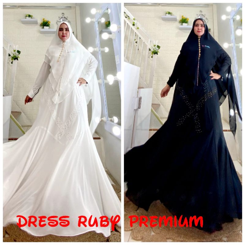 DRESS RUBY PREMIUM SET , ORI YODIZEIN SYARI