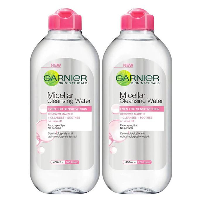 ✨BISA COD✨ Garnier Micellar Water Pink-Bundle Set - 400ml TERLENGKAP Kode 384