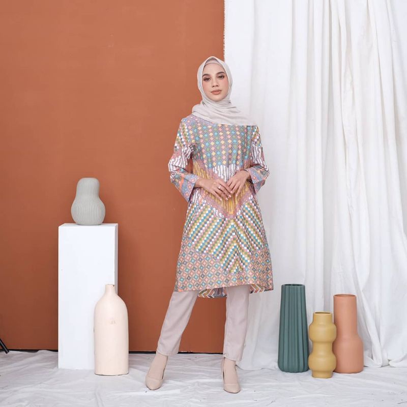 TUNIK BATIK SOFT SINARAN BATIK IRMA