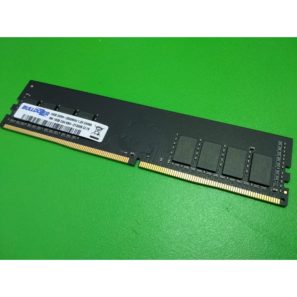 Bulldozer RAM LONGDIMM 16GB DDR4 PC4-21300 2666mhz - RAM PC 16GB DDR4