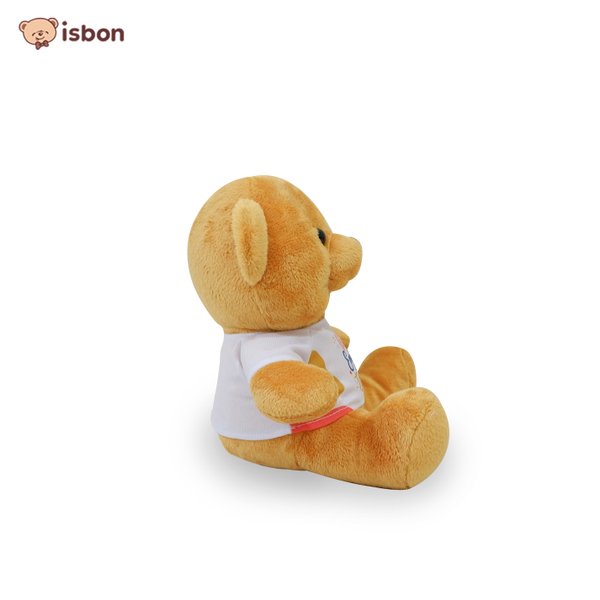 Boneka Beruang Bear Tewe Tan Istana Boneka Kaos Putih Sablon Mungil Lucu