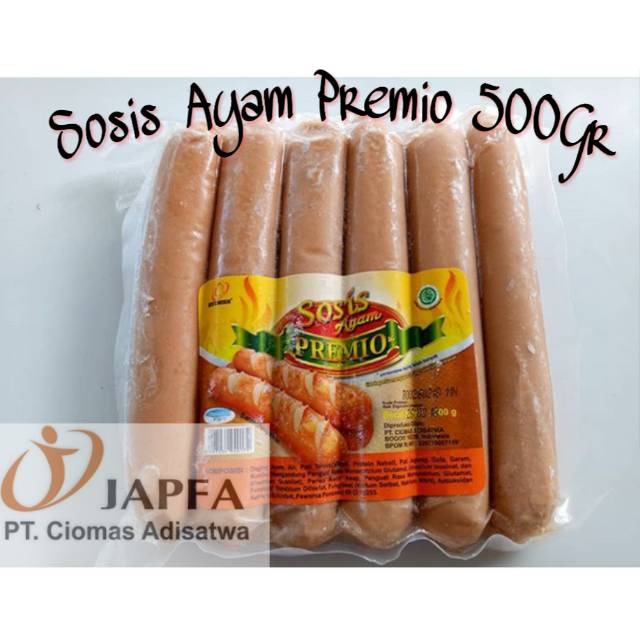 

Sosis Ayam Premio 500gr