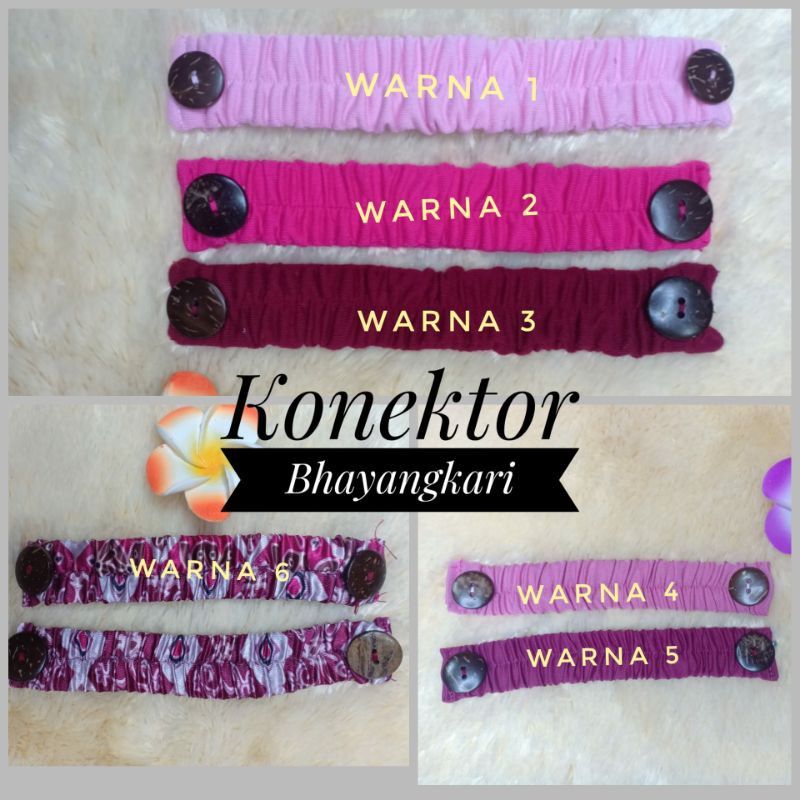 Masker batik Bhayangkari / masker bhayangkari polos