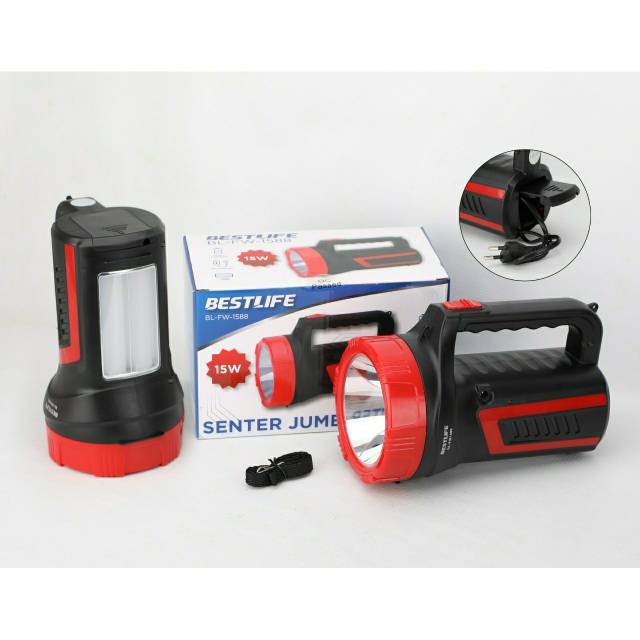 Jual Lampu Senter Bestlife Rechargeable Bl Fw W Darurat Emergency Shopee Indonesia