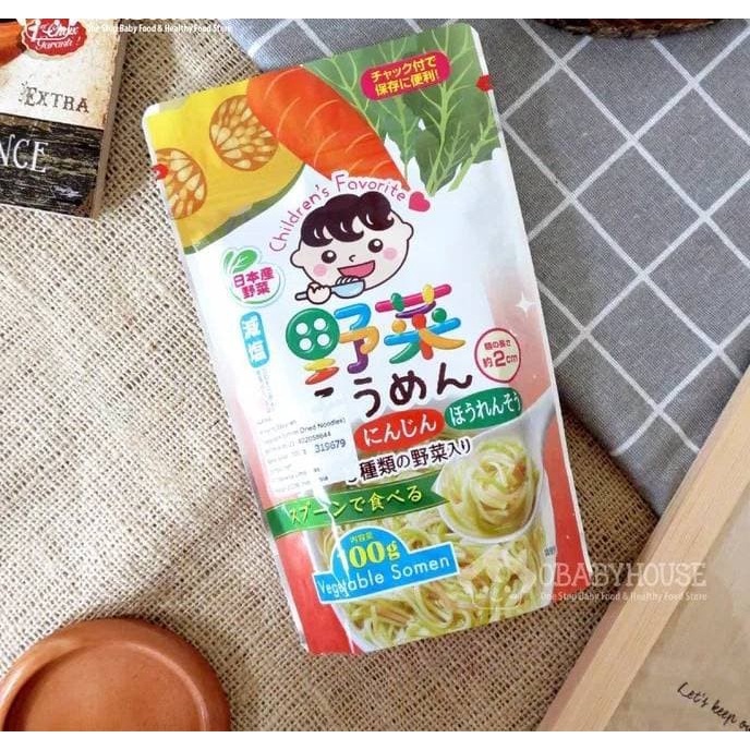 

Harima Vegetable Somen Dried Noodles Japan Mie Mi Jepang 100gr