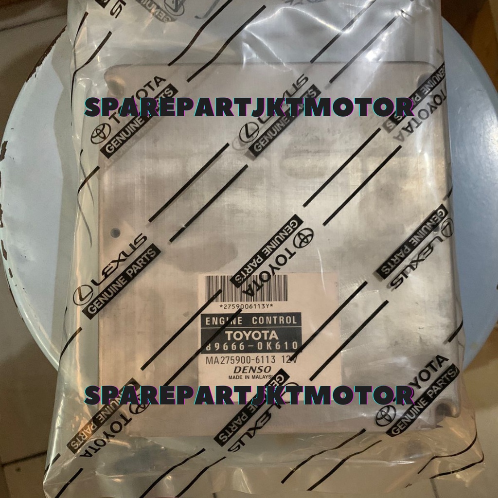 Komputer Ecu Fortuner Hilux Diesel 2011-2015 89666-0K610