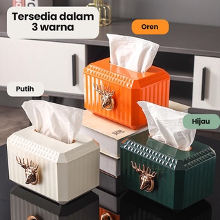 Jual Kotak Tisu Penyimpanan Tissue Elegan Rak Tisu Berwarna Minimalis ...