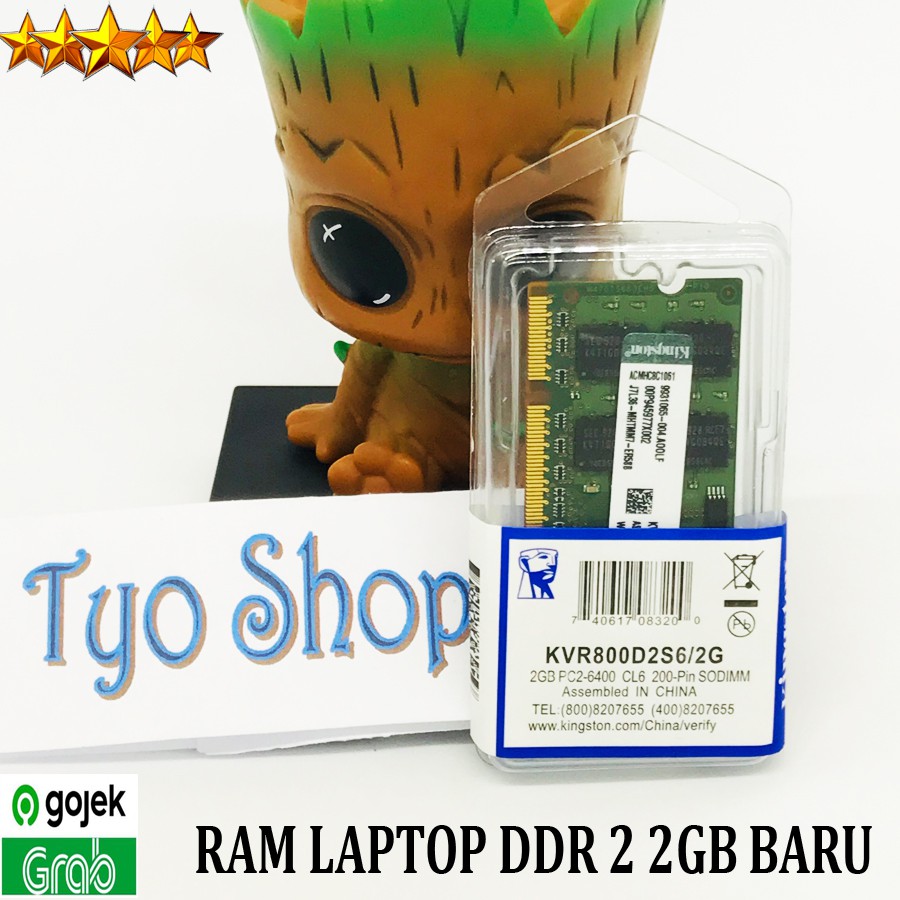 RAM LAPTOP SODIMM DDR 2 2GB BARU