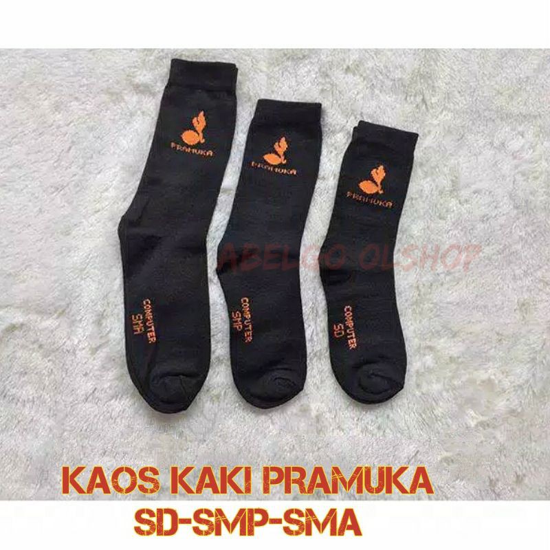 kaos kaki sekolah pramuka/SD/SMP/SMA