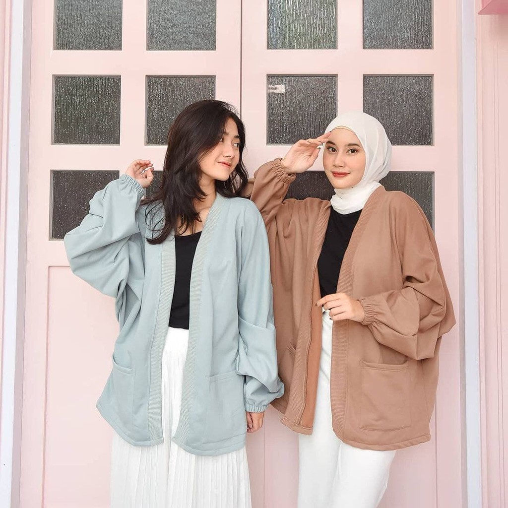 Nara Grosir - Keiko Oversize Outer | Fashion Terkini | Sweater Termurah