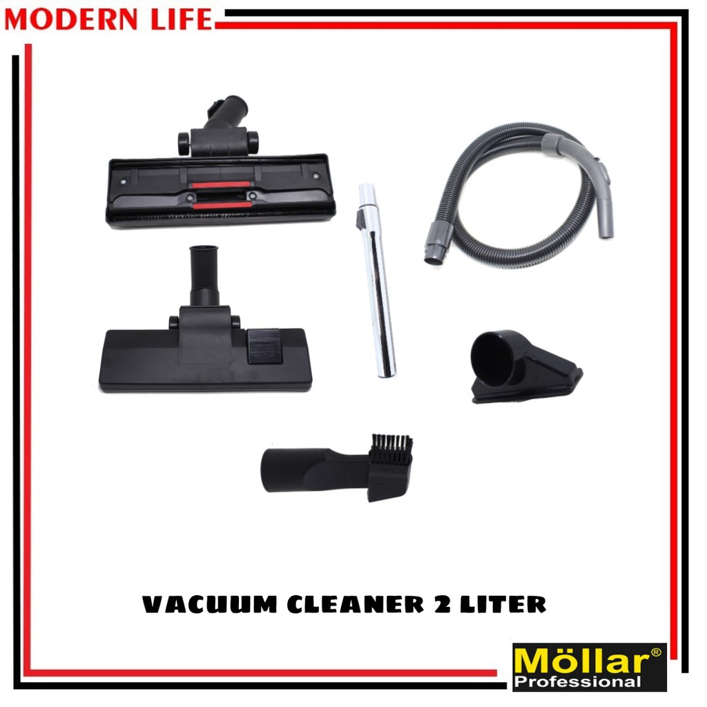 MOLLAR VACUUM CLEANER NEW MLR 0205 2 LITER PENGHISAP PEMBERSIH DEBU 2L