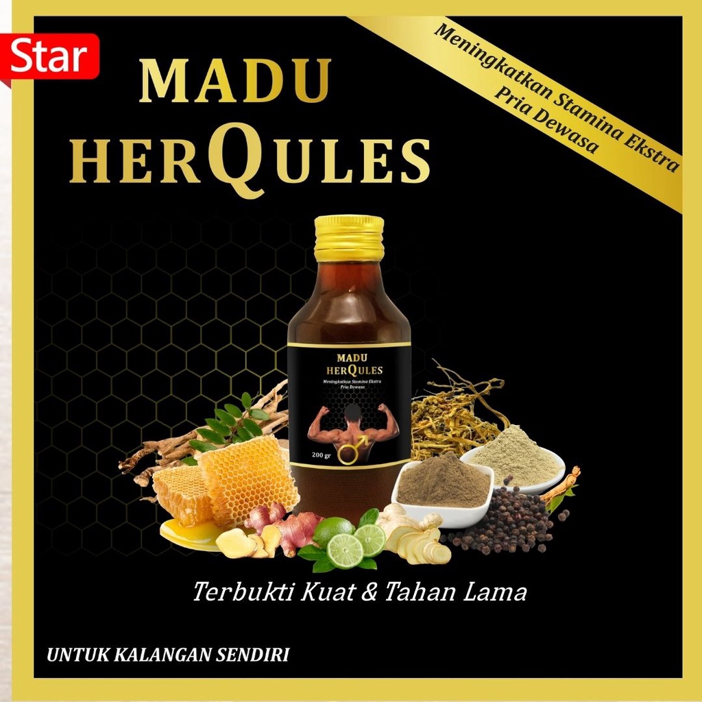 

Madu Herqules 200g / Madu Stamina / Madu Kejantanan Murni Asli 100%