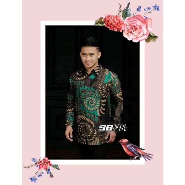 Kemeja Batik jomboo exclusive original butik Atasan Batik Seragam M L XL XXL -10XL