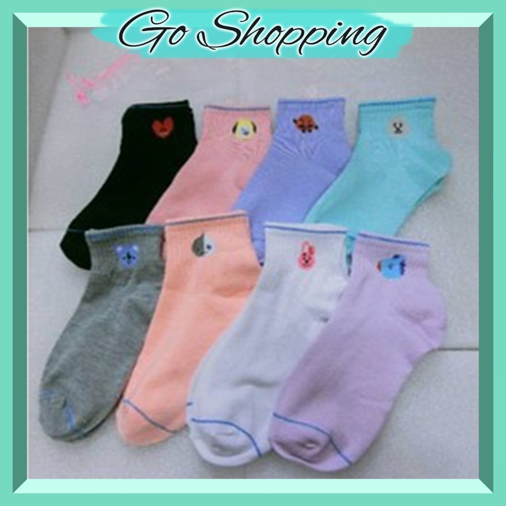 GO! KK181 KAOS KAKI IMPORT KAUS KAKI UNISEX PRIA WANITA CEWEK COWOK COD