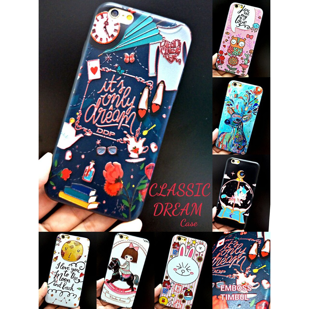 silikon case gambar motif terbaru murah dan terlaris classic dream samsung j1ace j1 ace