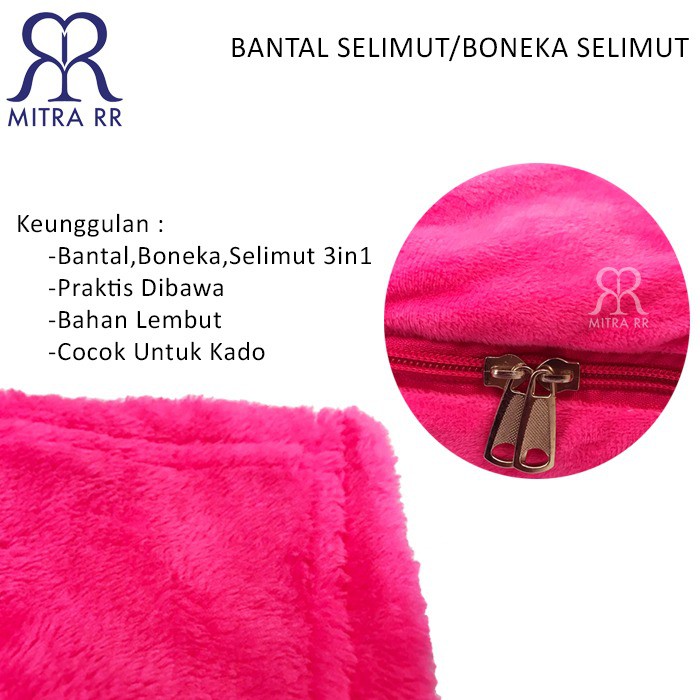 Balmut karakter Bantal selimut karakter Boneka selimut