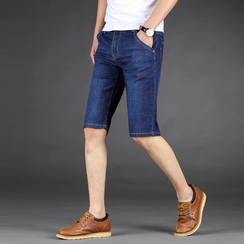 denim mens shorts