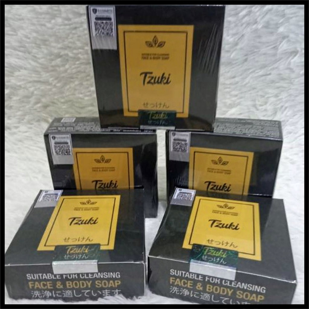 ORIGINAL SABUN TZUKI 100% ASLI  BPOM / ZUKI SABUN TSUKI SOAP SKINCARE