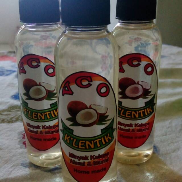 Minyak Kelapa Murni, VCO, Minyak pijat, baby Oil