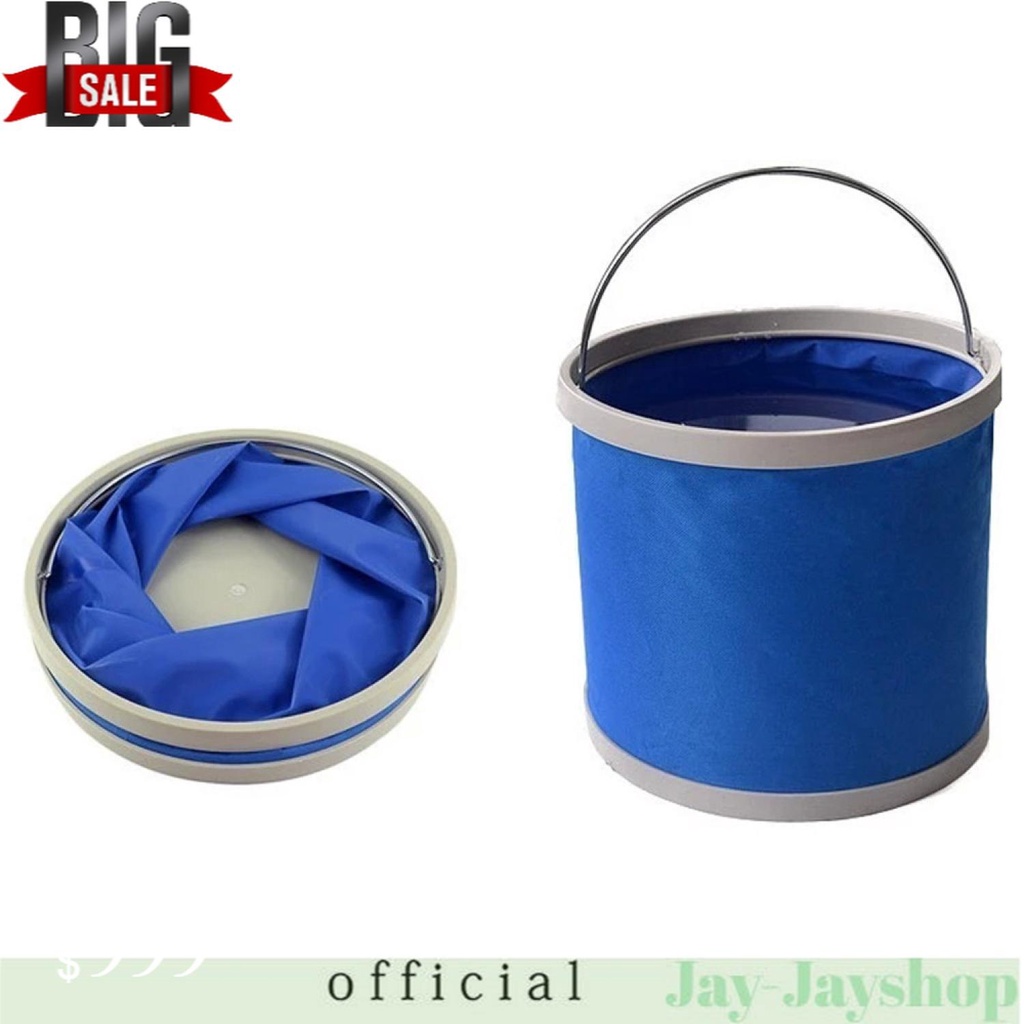 Folding Bucket Fishing Waterproof Pail 11L / Ember Lipat