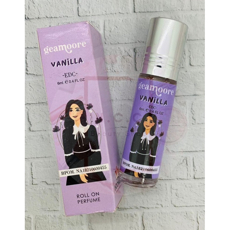 [BPOM] * NCC * Geamoore Parfum Bakarat Inspired Addicted Perfume Rool On Geammore Geamore Bakaratz-VANILLA - 6 ml