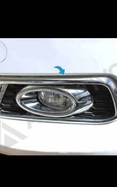 Cover ring foglamp full Mobilio 2013-2017 chrome jsl