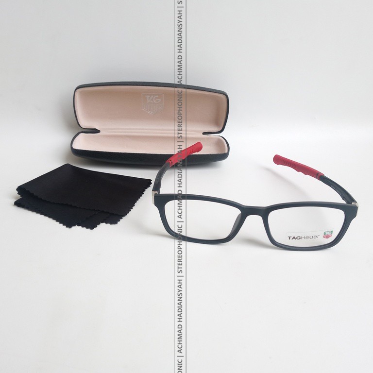 Frame TagHeuer TAG 0520 C2- Kacamata TAG HEUER - Frame Kacamata Tag Heuer TAG0520 C2- Hitam Merah