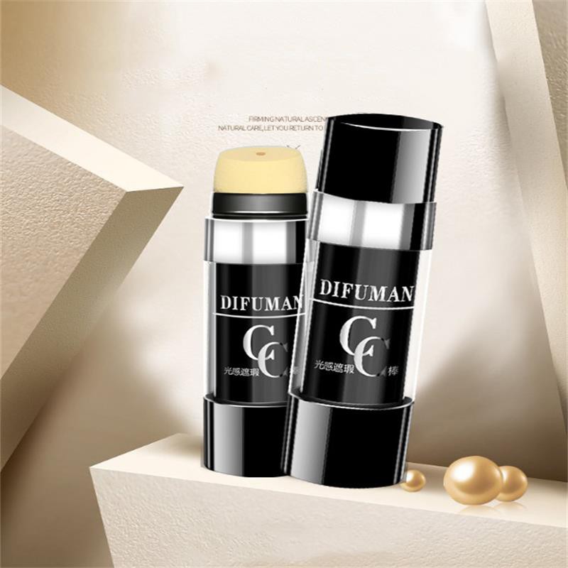 DIFUMAN 2pcs/set CC Cream Whiten Light Concealer CC Stick Brightens Skin Tone Waterproof