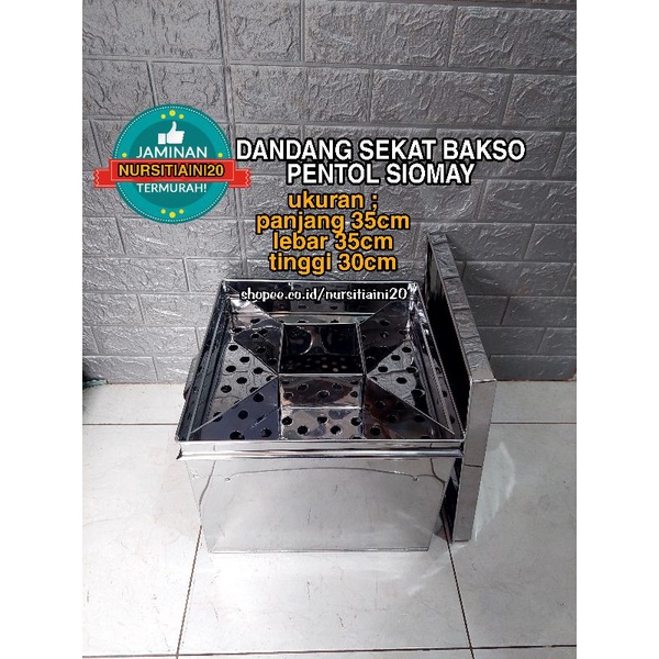 Dandang pentol bakso sekat stainless - Panci bakso