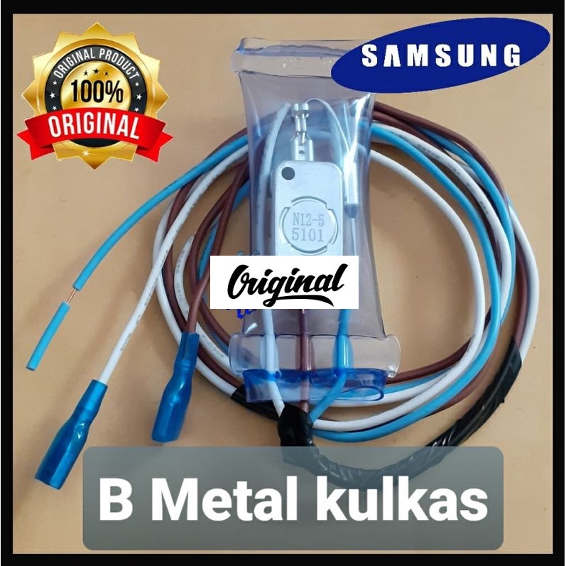 Bimetal b metal defrost fuse kulkas samsung Original