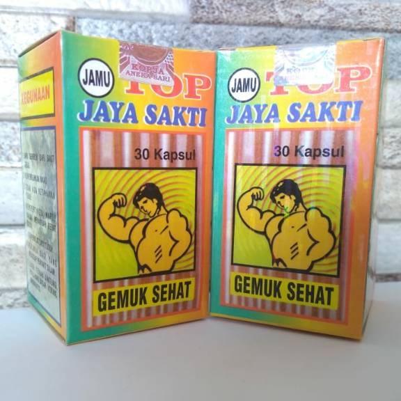 TOP JAYA SAKTI kapsul / obat gemuk badan / kapsul gemuk sehat