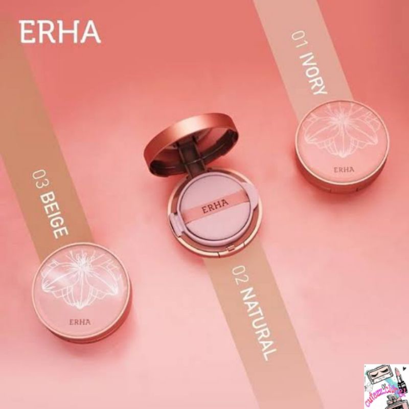 ☃️Cutezz_ching1☃️Erha Luminous Pearl Bb Cushion Spf 40 PA++ 15g