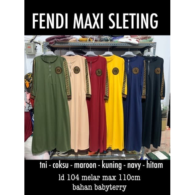 MUSLIMAH"gamis jumbo/gamis jumbo murah/MAXI VEN BULAT SLETING JUMBO SPORTY MAXI"
