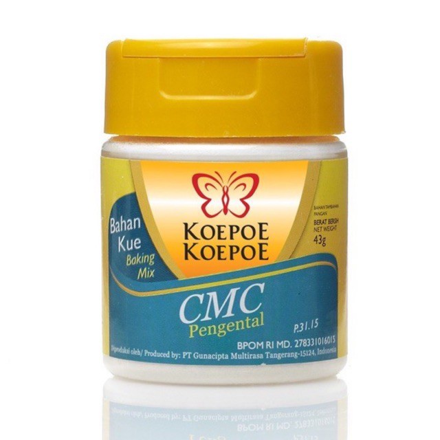 

KOEPOE-KOEPOE CMC POWDER 43G (Bubuk Pengental)