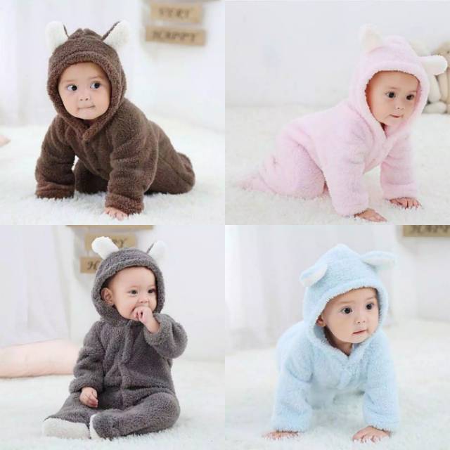baby animal jumpsuit