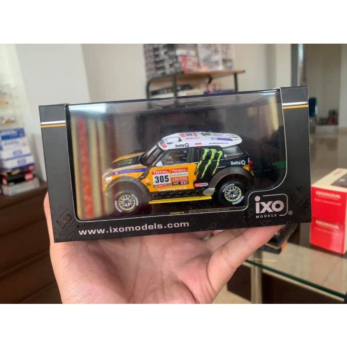 Ixo 1/43 Mini Racing 305 - Roma/Perin - 2nd DAKAR 2012