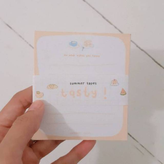 Summer Tapes - Tasty Memo Pad-2