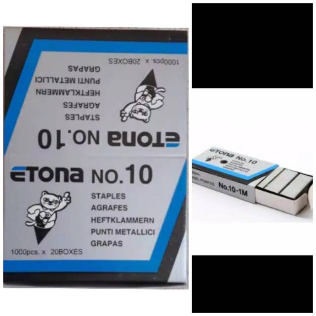 

Isi staples Etona no.10 / refill staples etona