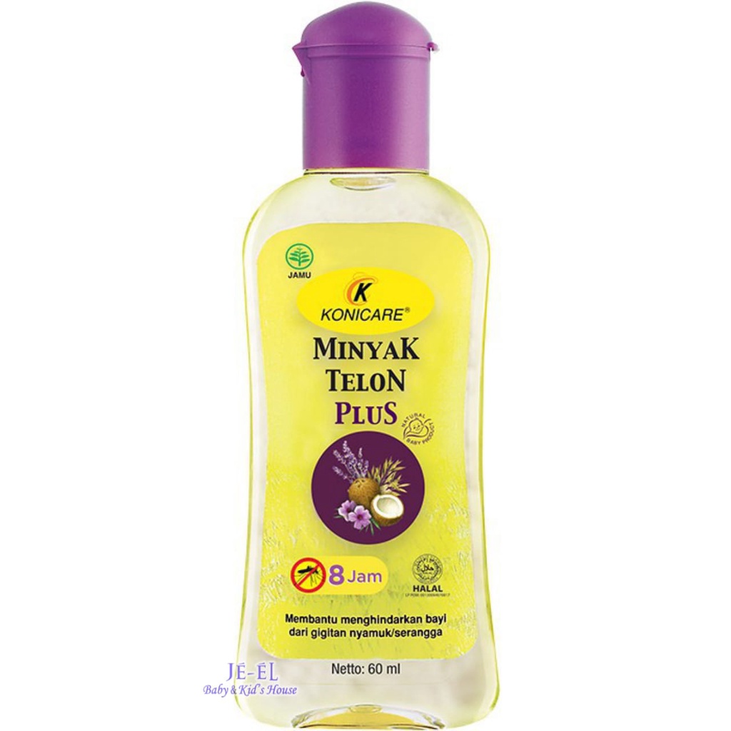 Konicare Minyak Telon Plus/Reguler/ extra Lemongrass 30ml 60ml 125 ml