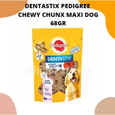 Pedigree DentaStix Chewy Chunx Maxi 68gr rasa Smoky Chicken