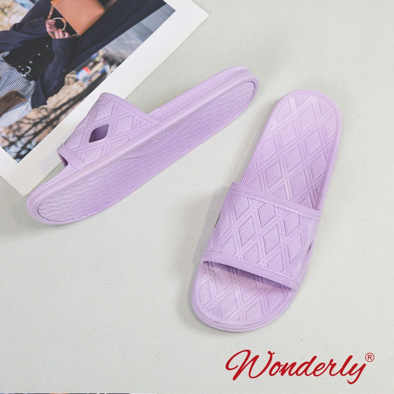 Sendal Slop Karet Wanita Wonderly | Sandal Selop Cewek - K-512