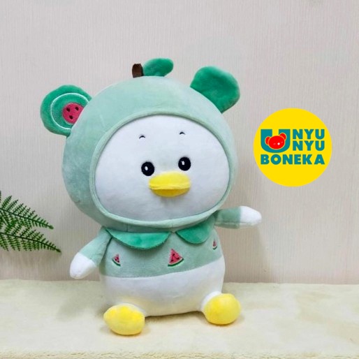 Boneka Bebek duck Kostum Buah 50CM duck buah semangka jeruk strowberry