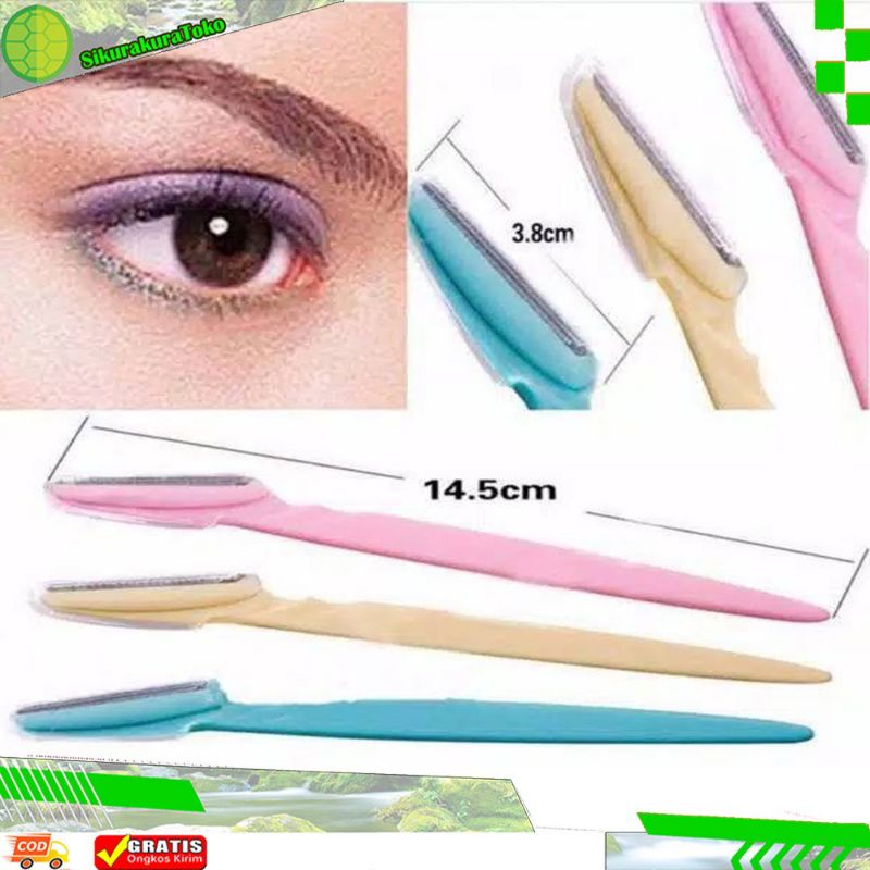 ALAT CUKUR PENCUKUR ALIS / PISAU ALIS / SATUAN EYEBROW RAZOR / PENGEROK ALIS