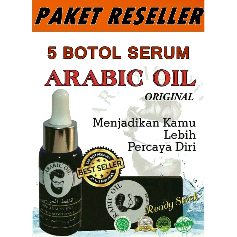 Peluang Usaha Reseller Arabic Oil Serum Penumbuh Rambut Terbaik