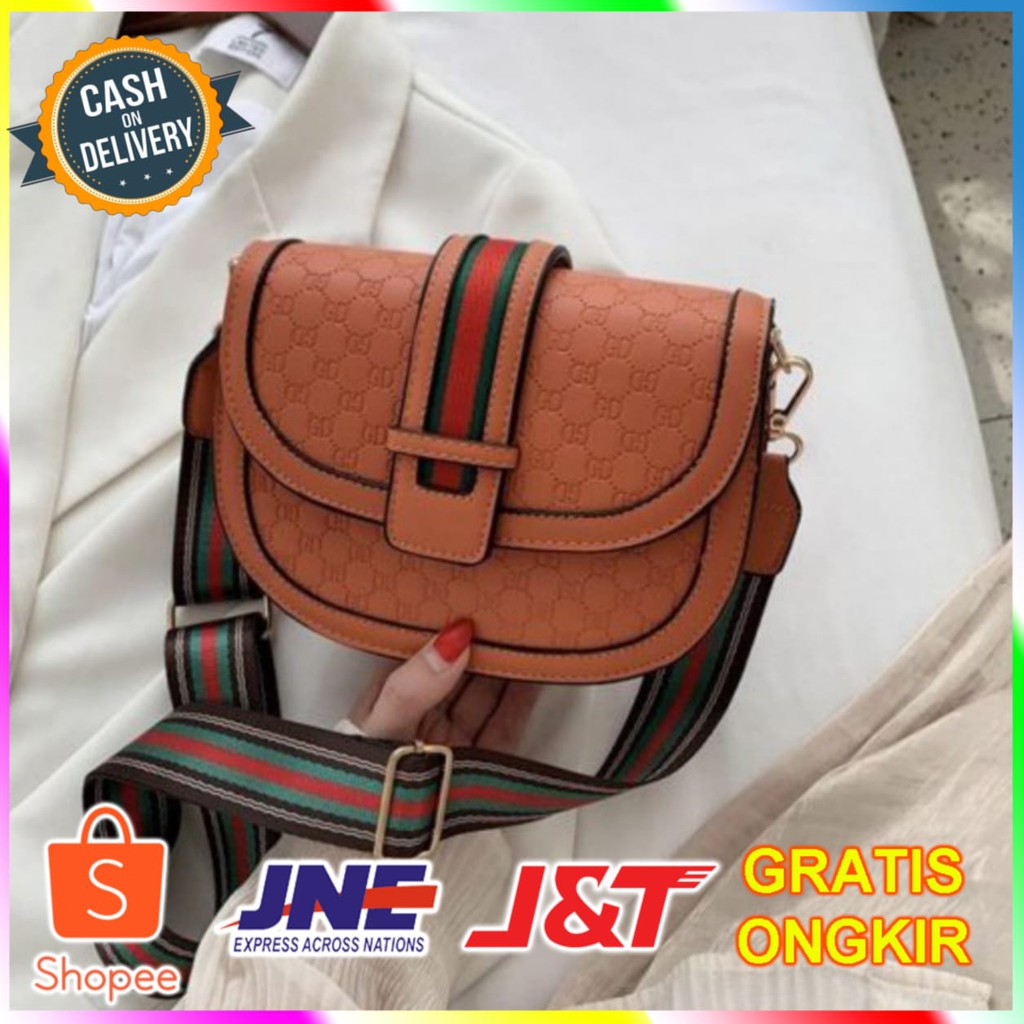 Tas Selempang Wanita Import GD MELLY/Tas Wanita Import/Tas Slingbag/Tas Bahu C7365