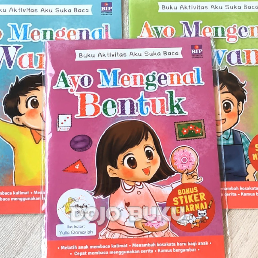 Seri Buku Aktivitas Aku Suka Baca by Nindia Maya